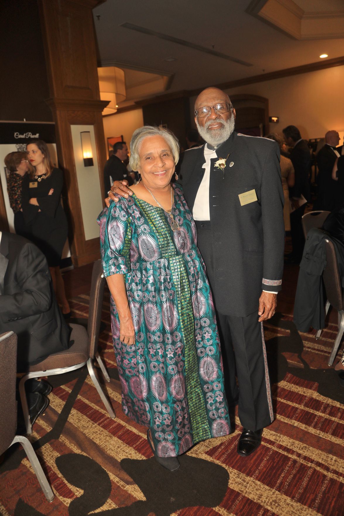 Joan and Dr. Ronald Gregory, honoree